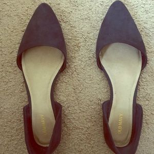 Old Navy flats in navy blue